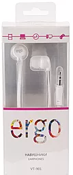 Наушники Ergo VT-901 White - фото Наушники Ergo VT-901 White