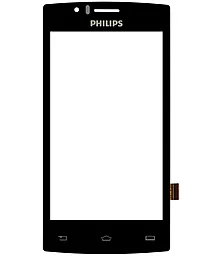 Сенсор (тачскрин) Philips S307 Dual Sim Black - фото Сенсор (тачскрин) Philips S307 Dual Sim Black