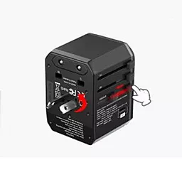 Мережевий зарядний пристрій Tronsmart Universal Travel Adapter 33W (WCP05) Black - мініатюра 2