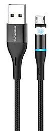 USB Кабель Borofone BX41 2.4A micro USB Cable Black