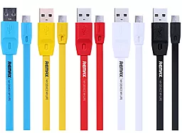 Кабель Remax Full Speed USB-A - micro USB 12w 2.4a 1м cable White (RC-001m) - миниатюра 2 Кабель Remax Full Speed USB-A - micro USB 12w 2.4a 1м cable White (RC-001m) - миниатюра 2