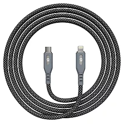 Кабель ArmorStandart AR18 Magnetic USB Type-C - Lightning 27w 3a 1м PD сable Black (ARM75512) - фото Кабель ArmorStandart AR18 Magnetic USB Type-C - Lightning 27w 3a 1м PD сable Black (ARM75512)