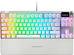 Клавиатура Steelseries Apex 7 TKL USB Ghost (SS64656) White