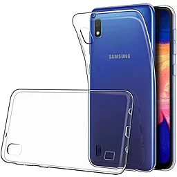 Чехол Epik Transparent 1,5mm для Samsung Galaxy A10 (A105F) Бесцветный (прозрачный)