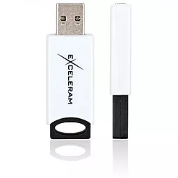 Флешка Exceleram 16GB H2 Series USB 2.0 (EXU2H2W16) White - миниатюра 3