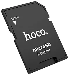 Кардридер Hoco HB22 TF to SD Card Holder Black