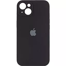 Чохол Silicone Case Full Camera для Apple iPhone 14 Black
