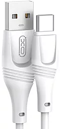 Кабель XO NB238 USB-A - Type-C 12w 2.4a 1м cable White - фото Кабель XO NB238 USB-A - Type-C 12w 2.4a 1м cable White
