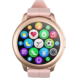 Смарт-годинник Globex Smart Watch Aero Gold-Pink - фото Смарт-годинник Globex Smart Watch Aero Gold-Pink