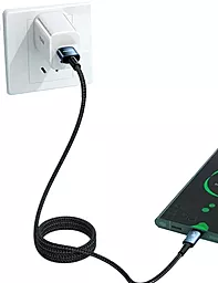 Кабель USB Essager 100w 7a USB-A - Type-C cable black (EXC7A-CG01-P) - миниатюра 6