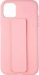 Чехол Epik Silicone Case Hand Holder Apple iPhone 11 Pro Pink