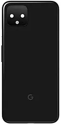 Задняя крышка корпуса Google Pixel 4 со стеклом камеры Original Just Black - фото Задняя крышка корпуса Google Pixel 4 со стеклом камеры Original Just Black