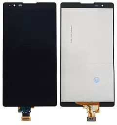 Дисплей LG X Max (K240) с тачскрином, оригинал, Black