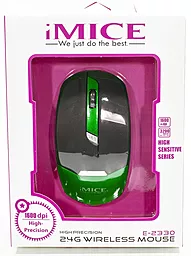 Компьютерная мышка iMICE E-2330 Green - миниатюра 7 Компьютерная мышка iMICE E-2330 Green - миниатюра 7