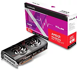 Видеокарта Sapphire AMD Radeon RX 7700 XT 12GB PULSE (11335-04-20G)