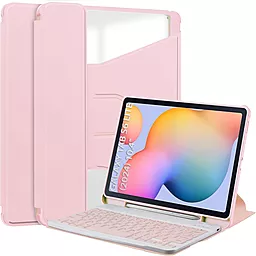 Чехол для планшета BeCover с безпроводной клавиатурой для Samsung Galaxy Tab S6 Lite (2024) Pink (712591) - фото Чехол для планшета BeCover с безпроводной клавиатурой для Samsung Galaxy Tab S6 Lite (2024) Pink (712591)