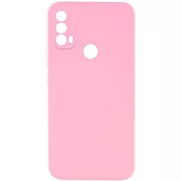 Чохол Lakshmi Silicone Cover Full Camera для Motorola Moto E40 Light Pink