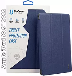 Чехол для планшета BeCover Smart Case для Apple iPad 10.9" (2022)  Deep Blue (709190)