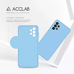 Чехол ACCLAB SoftShell для Samsung Galaxy A13 4G Light Blue - миниатюра 5 Чехол ACCLAB SoftShell для Samsung Galaxy A13 4G Light Blue - миниатюра 5