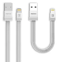 Кабель USB Remax Tengy Lightning Cable 0.16М + 1М White (RC-062i)