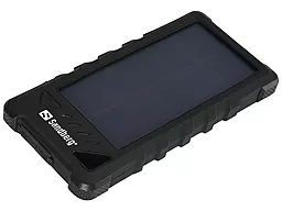 Повербанк Sandberg 16000mAh Outdoor IP67 Solar Panel 1.4W/280mA USB-C USB-A 5V/3.4A total (420-35) Black - фото Повербанк Sandberg 16000mAh Outdoor IP67 Solar Panel 1.4W/280mA USB-C USB-A 5V/3.4A total (420-35) Black