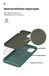 Чехол ArmorStandart ICON Case для Samsung A515 Galaxy A51+ Органайзер cactus  Pine Green (ARM58954) - миниатюра 5