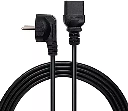 Кабель живлення CEE 7/7 - C19 3x1.5mm 1.8m black (VYPCC191815CU) Vinga