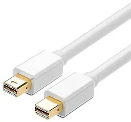 Видеокабель mini Display Port v1.1 1440p 60hz 2m white EasyLife - фото Видеокабель mini Display Port v1.1 1440p 60hz 2m white EasyLife