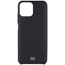 Чехол Epik Silicone Cover Full Protective (AAA) Xiaomi Mi 11 Lite Black