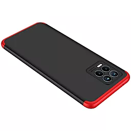 Чехол 1TOUCH GKK LikGus 360 градусов (opp) для Realme 8, Realme 8 Pro Черный / Красный