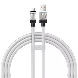 Кабель Baseus CoolPlay Series USB-A - Type-C 100w 5a 2м cable White (CAKW000702) - фото Кабель Baseus CoolPlay Series USB-A - Type-C 100w 5a 2м cable White (CAKW000702)