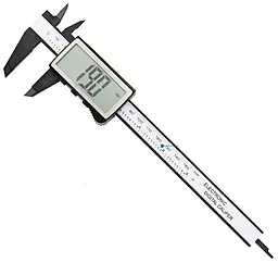 Електронний штангенциркуль Digital Caliper Black 100 з LCD - дисплеем - фото Електронний штангенциркуль Digital Caliper Black 100 з LCD - дисплеем