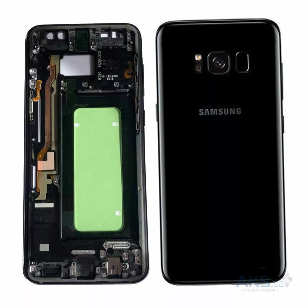 Корпус Samsung G955F Galaxy S8 Plus 2017 Black - фото 1