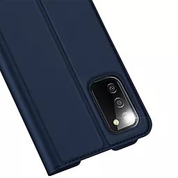 Чехол Dux Ducis с карманом визиток Samsung A025 Galaxy A02s  Blue - миниатюра 3