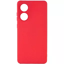 Чехол Silicone Case Candy Full Camera для Oppo A58 4G Red