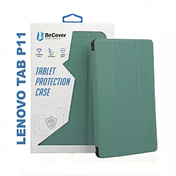 Чохол для планшету BeCover Smart Case для Lenovo Tab P11 Dark Green (706098)