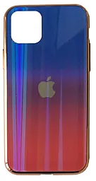 Чехол Glass Benzo для Apple iPhone 11 Pro Max Blue Red