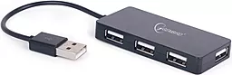 USB хаб (концентратор) Gembird UHB-U2P4-03 USB — 4xUSB 2.0 Black