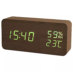 Часы VST VST-862S-4 зеленые (корпус коричневый) - миниатюра 2