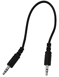 Аудио кабель TCOM AUX mini Jack 3.5mm M/M Cable 0.2 м чёрный