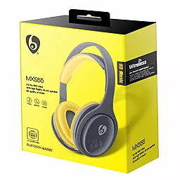 Навушники OVLENG MX555 Black/Yellow - мініатюра 4