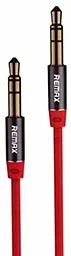 Аудіо кабель Remax RL-L200 AUX mini Jack 3.5mm M/M Cable 2 м red (RL-L200) - мініатюра 3