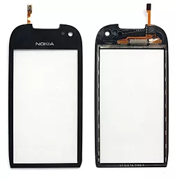 Сенсор (тачскрін) Nokia 701 Black - фото Сенсор (тачскрін) Nokia 701 Black