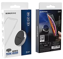 Тримач магнітний Borofone BH7 Plane Black - мініатюра 6 Тримач магнітний Borofone BH7 Plane Black - мініатюра 6