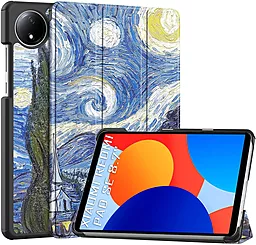 Чехол для планшета BeCover Smart Case для Xiaomi Redmi Pad SE 8.7" Night (711915) - фото Чехол для планшета BeCover Smart Case для Xiaomi Redmi Pad SE 8.7" Night (711915)