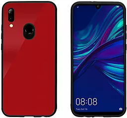 Чехол Intaleo Real Glass Huawei P Smart 2019 Red (1283126491085)