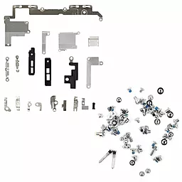 Набір гвинтів Apple iPhone XR з кріпильно-притискувальними пластинами Silver