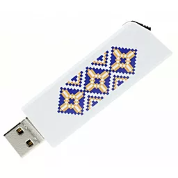 Флешка GooDRam 8GB CL!CK UKRAINE WHITE USB 2.0 (UCL2-0080W0R11-L)