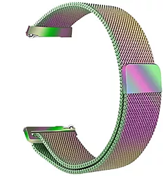 Змінний ремінець для розумного годинника BeCover Milanese Style для Garmin Vivoactive 3/3 Music/Vivomove HR/Vivomove (20mm) Rainbow (707718)