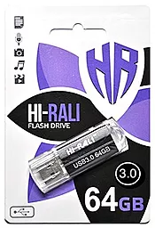 Флешка Hi-Rali Corsair Series 64GB USB 3.0 (HI-64GB3CORBK) Black
